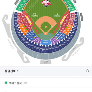 7/11(목) 기아 VS LG 3루 내야 2연석 구해요