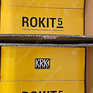 krk rokit5 g4 모니터 스피커 1조 미개봉 새제품