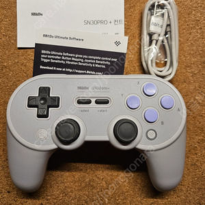 8bitdo SN30 PRO+ 게임패드 팔아요