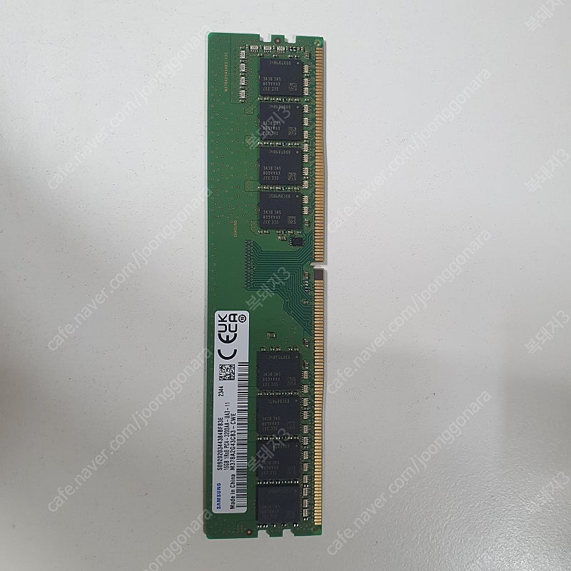 삼성 DDR4 3200 램 16GB 1개 팝니다.