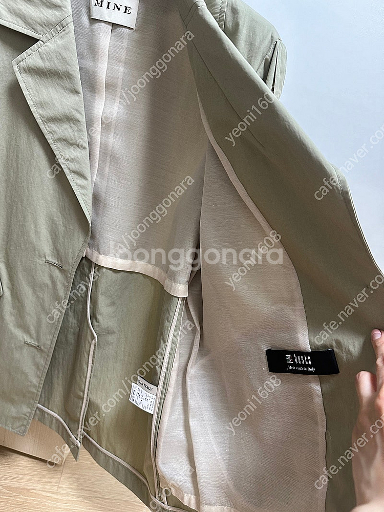 마인 MINE 간절기 자켓 55사이즈--5