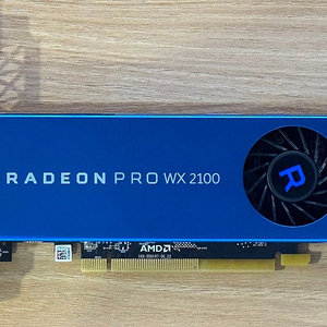 AMD 라데온 PRO WX2100 그래픽 카드 싸게 팝니다.