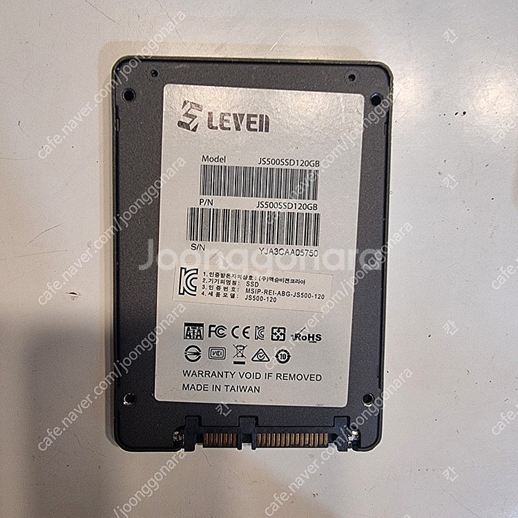 LEVEN 120g ssd 1만원 판매합니다.--0