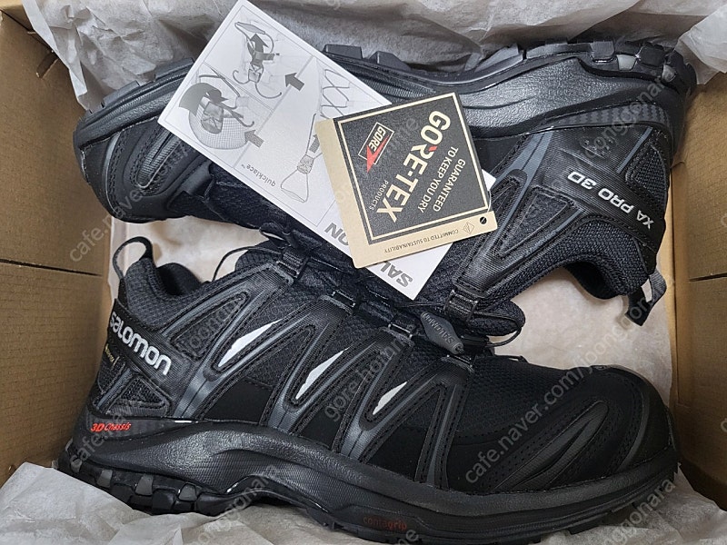 (택부착 미착용) 살로몬 고어텍스 Salomon GORE-TEX XA Pro 3D GTX [255 사이즈]