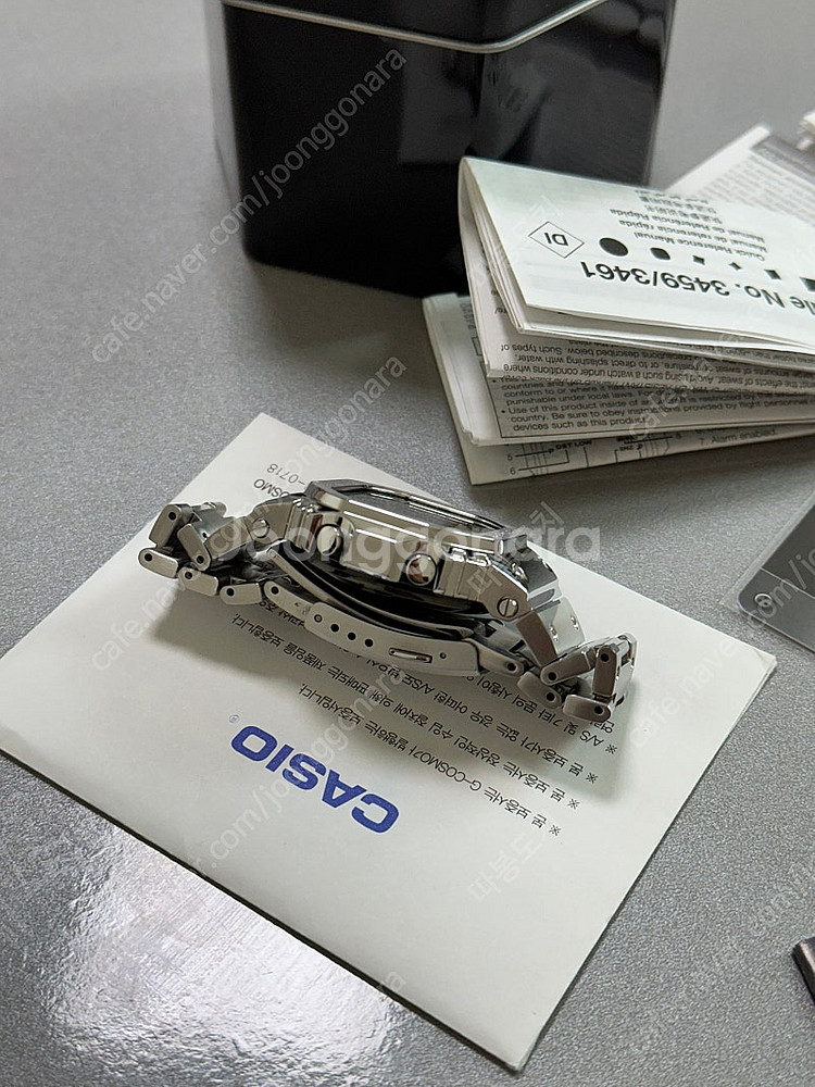 지샥 풀메탈 B5000 실버색상 판매--3