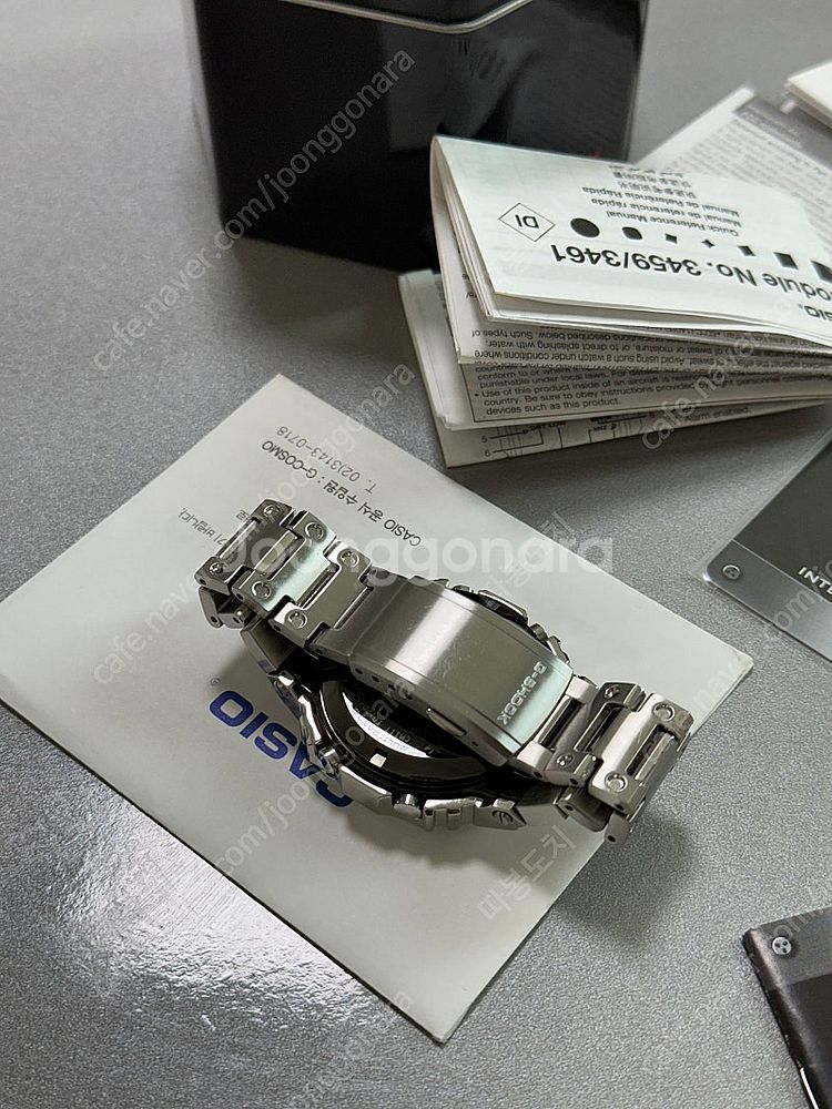 지샥 풀메탈 B5000 실버색상 판매--5