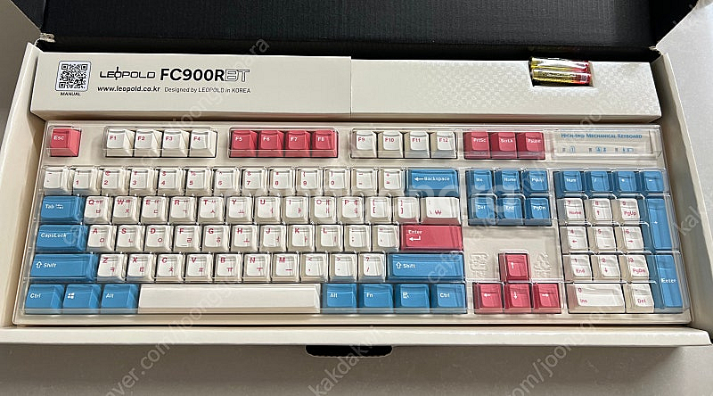 레오폴드 FC900RBT 체리 mx2a 갈축 키보드 코...--1