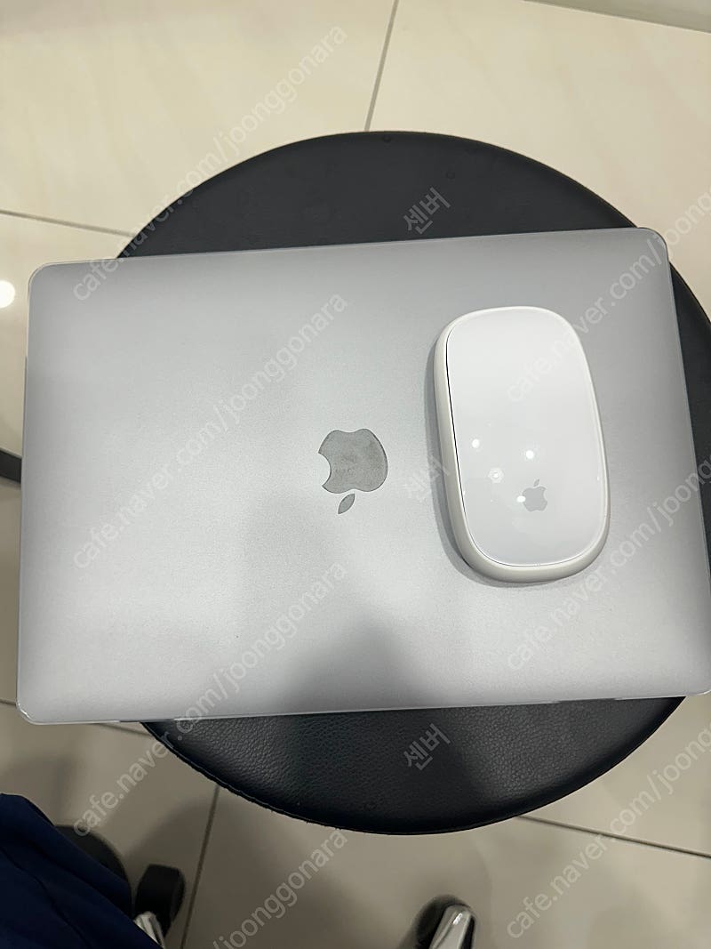 맥북에어 m1(기본) + 애플마우스2 + 두들마우스커버