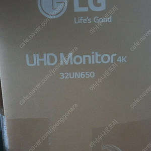 LG 4K 모니터 32UN650