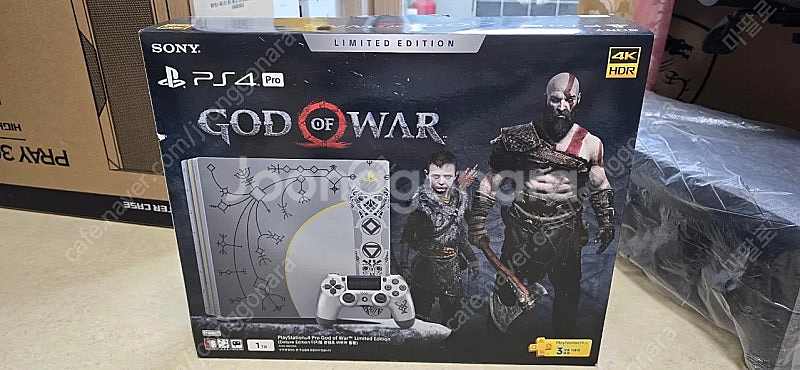 플스4 프로(PS4) 갓오브워 에디션 한정판 시스템 펌...--4