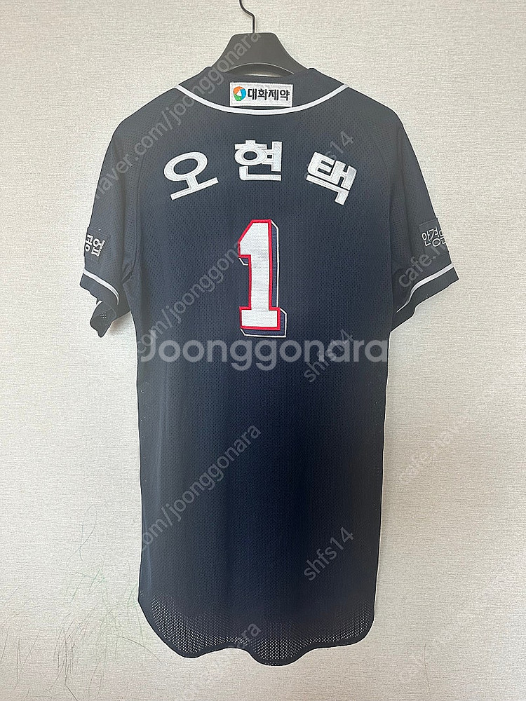 두산베어스 오현택 실착유니폼--0