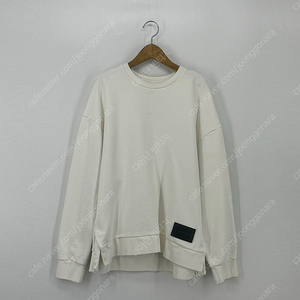 ZARA 자라 맨투맨 티셔츠 (L size / IVORY)