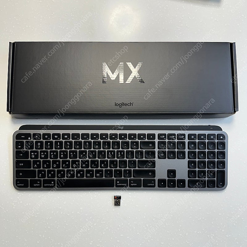 로지텍 MX KEYS for Mac 정품 한글각인 풀박스
