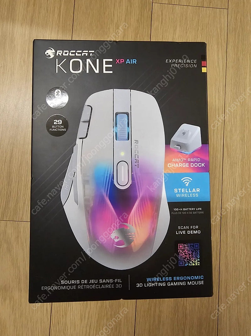 ROCCAT KONE XP AIR 무선 마우스 미개봉