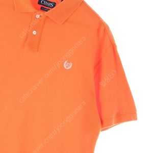 (L-XL) 브랜드빈티지 반팔 카라 티셔츠 챕스 오렌지 면