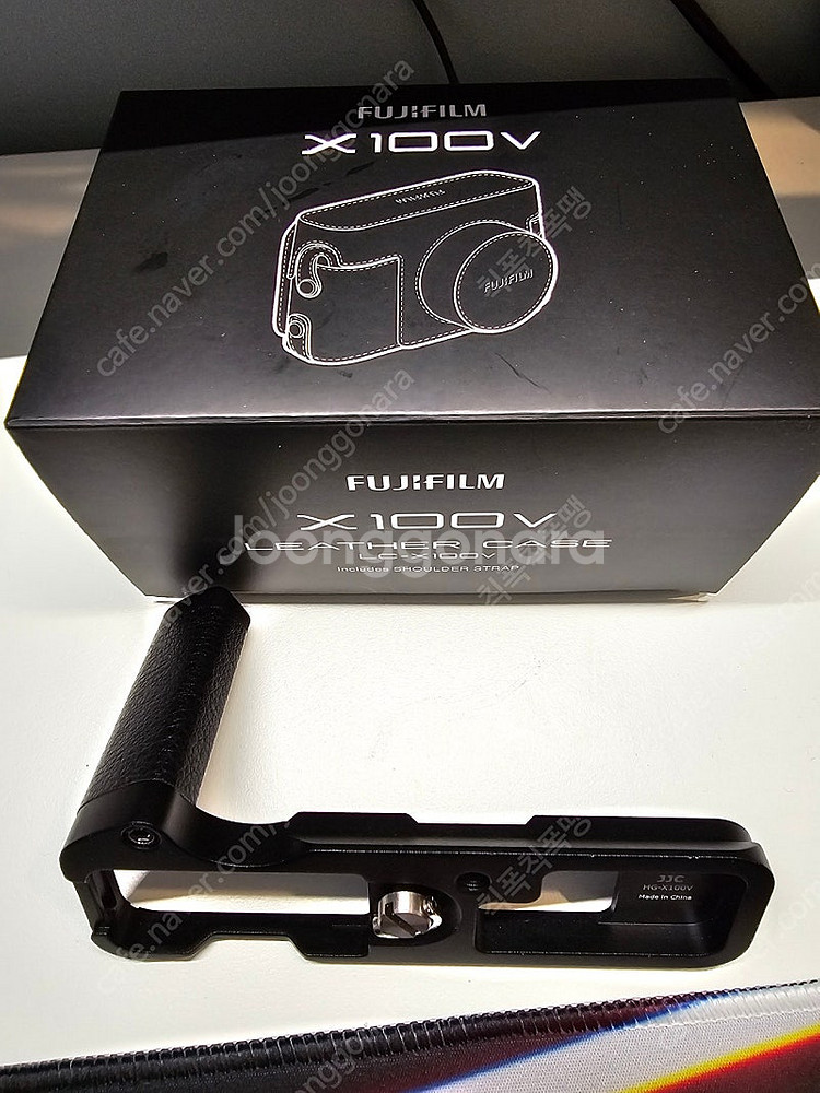 LC-x100v 정품 가죽케이스 + 핸드그립, 겸 L플...--1
