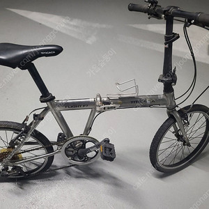 티티카카 플라이트 f7 20인치 7단 미니벨로 접이식 자전거