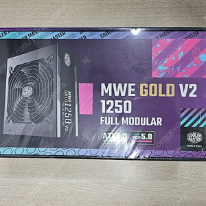 쿨러마스터 MWE GOLD 1250 V2 FULL MODULAR ATX3.0 미개봉