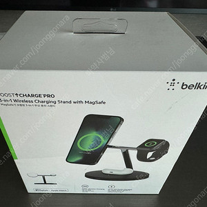 벨킨 3in1 워치 퀵차지 무선충전기 wiz017 블랙 박풀셋