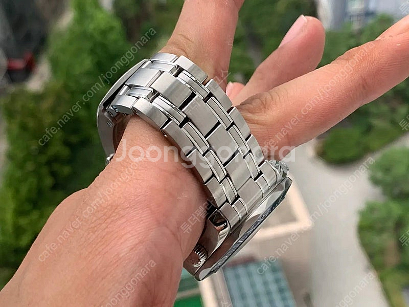 오메가 씨마스터 다이버300 신형 청판(러버밴드포함)--4