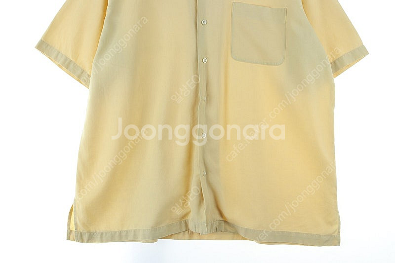 (XL-XXL) 폴로 랄프로렌 반팔셔츠 남방 연노랑 면...--2