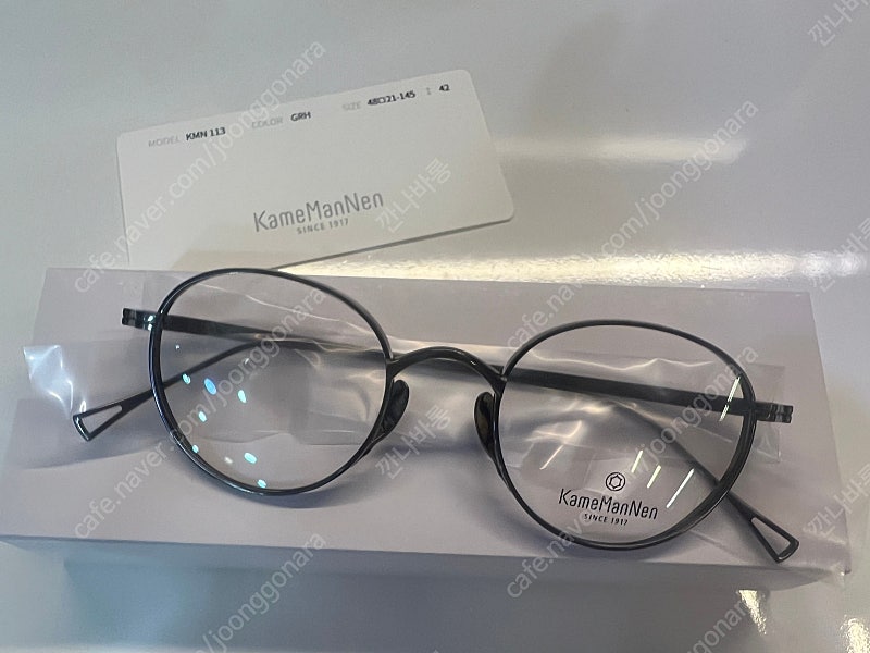 [새제품]가메만넨 안경 113 GRH 48 새제품