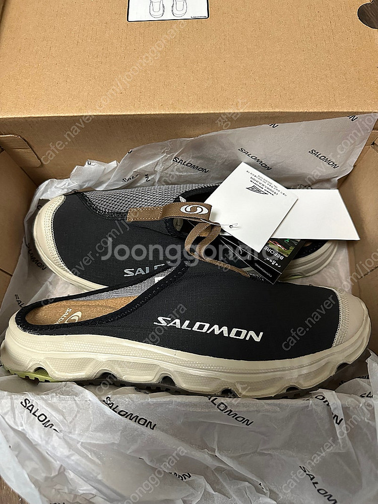살로몬 슬라이드 3.0 새상품 블랙 팝니다 [265]--0