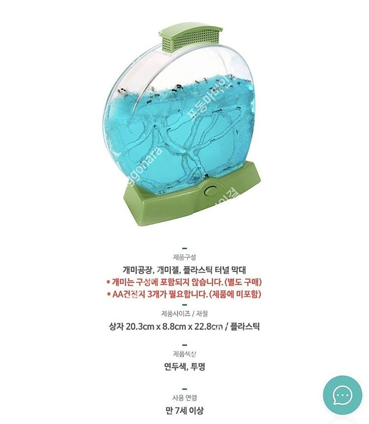 러닝리소스 지오사파리 개미 관찰 이미지