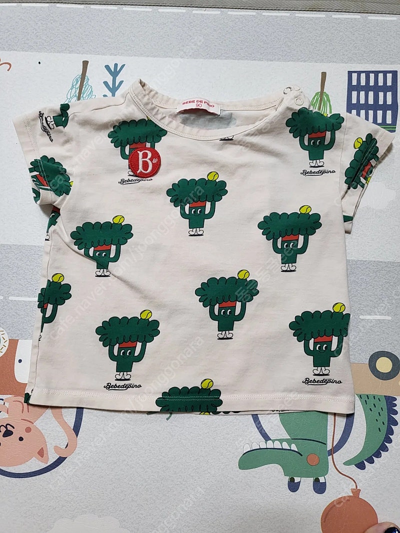 베베드피노 브로콜리 티셔츠 90싸이즈