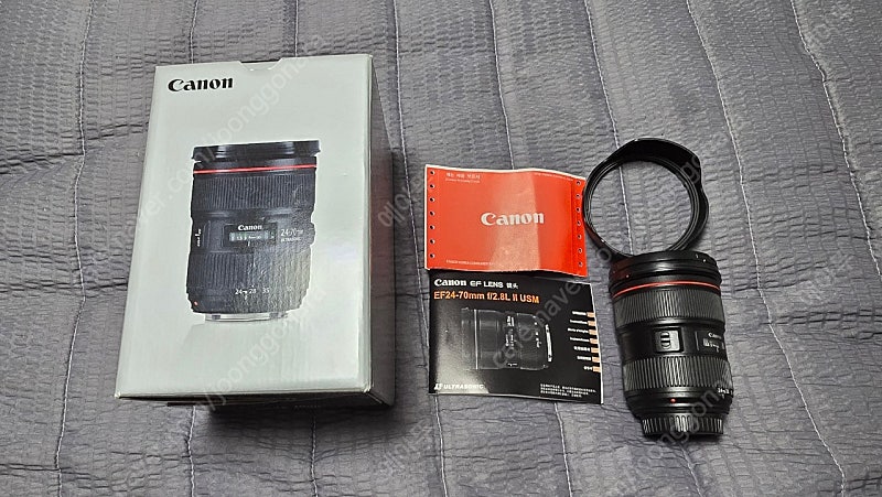 캐논 신계륵 EF 24-70mm F2.8L II USM 렌즈