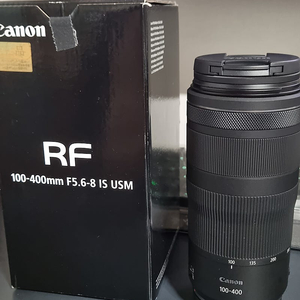 캐논 rf 100 - 400 망원렌즈 풀박스