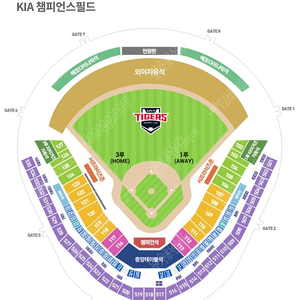 기아타이거즈 7월18일 파티석 4인