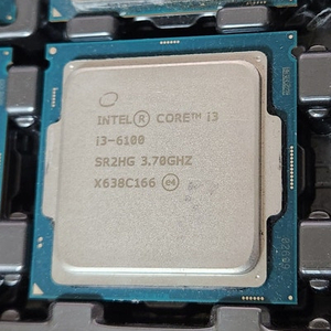 i3-6100 인텔 cpu 수량 5개