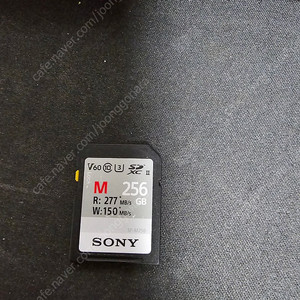 소니 UHS-II SF-M V60 256GB 팝니다.