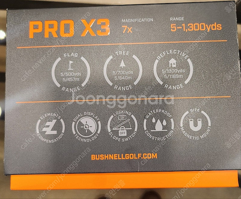 카넬정품 부쉬넬 pro x3 거리측정기--2