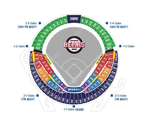 [정가양도] 7/12(금) 두산vs삼성 1루테이블석 2연석