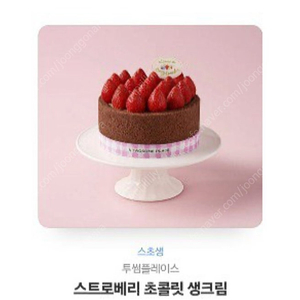 투썸 스초생 케이크