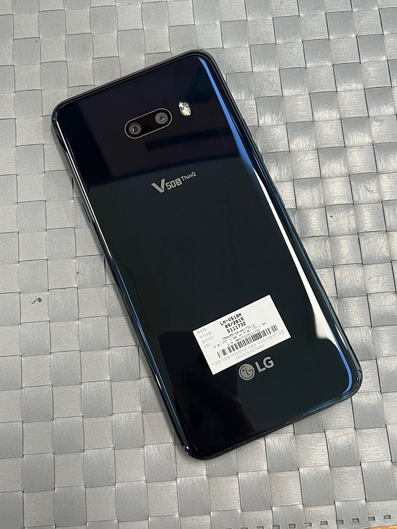 LG V50S 오로라블랙 256G 외관 깔끔한 가성비 단말기 미파손단말기 13만원 판매합니다