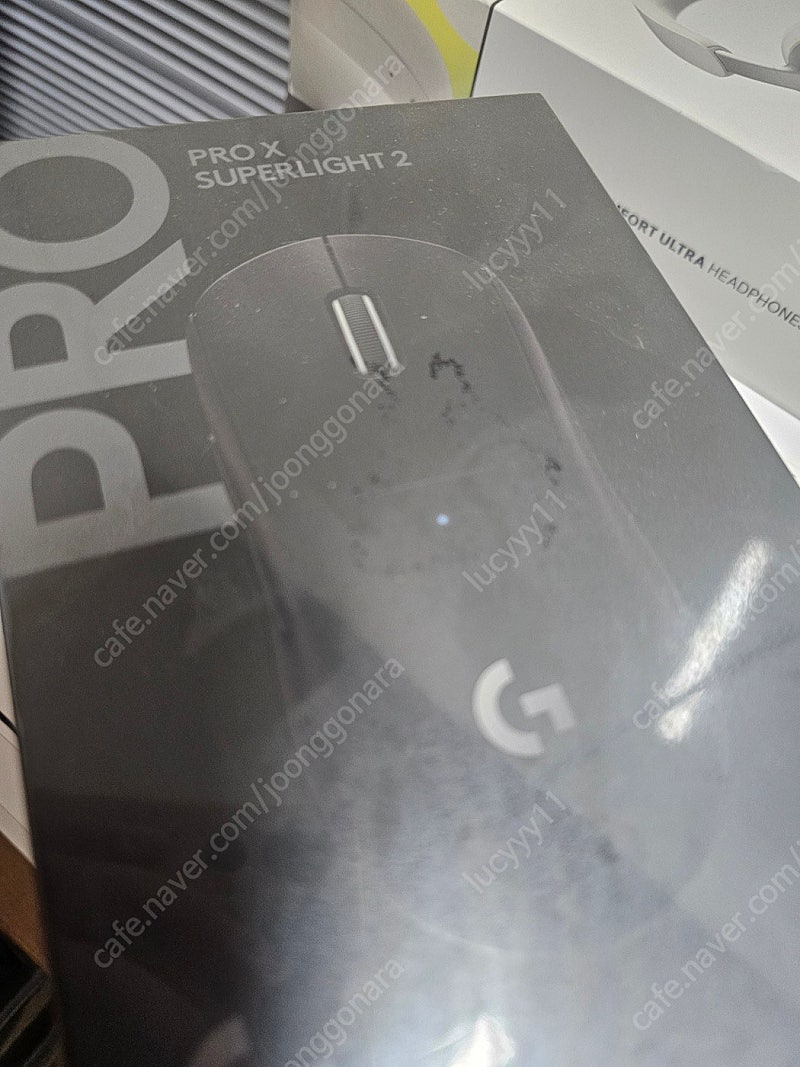 로지텍 무선마우스 g pro superlight 2, 지슈라2 블랙 미개봉
