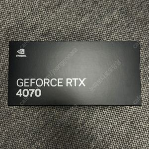 (새상품-택포) RTX 4070 FE (파운더스 에디션)