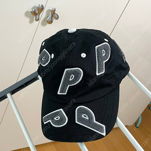 팔라스 모자 Palace Chenille Multi P 6-Panel Black