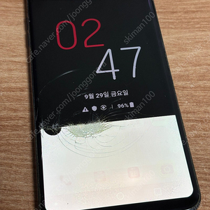 Lg v30 64g 부품용 판매