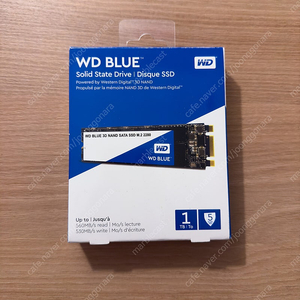 WD BLUE M.2 SATA (1TB, 2TB) 팝니다