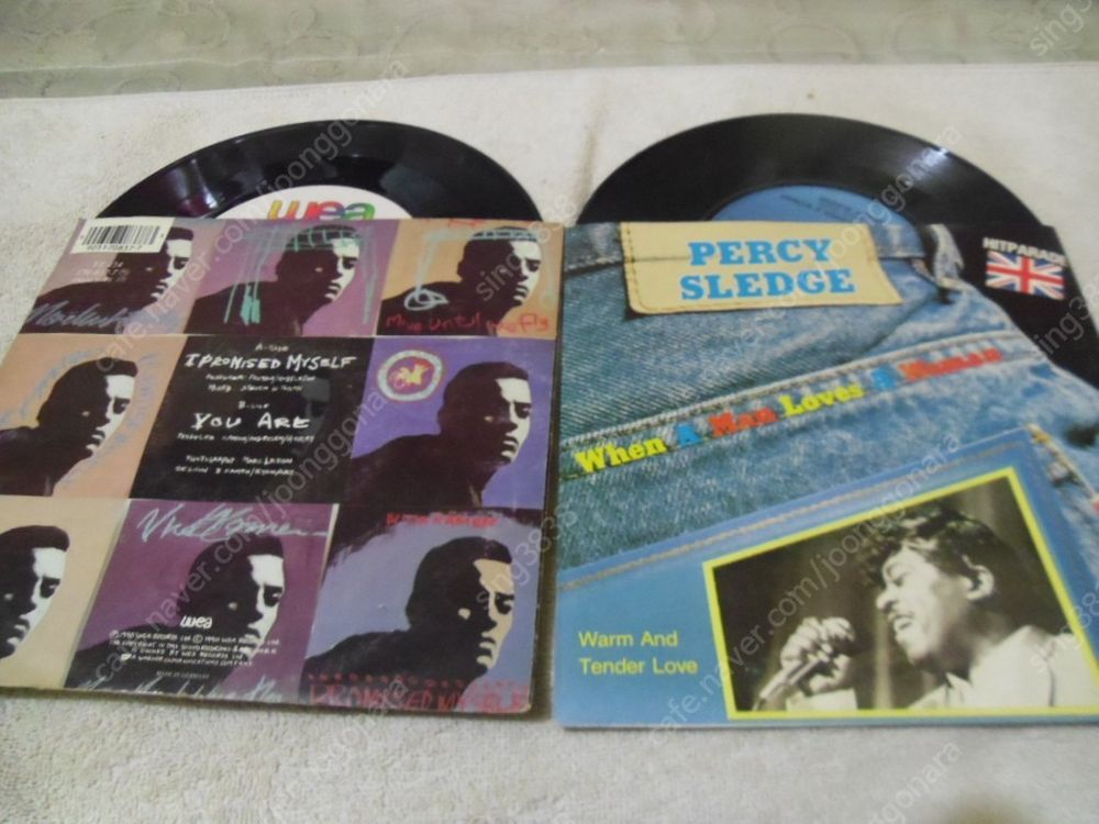 <개인소장LP> 7인치 LP, 일명 도너츠판 팝송 명반들 일괄 판매합니다. 37앨범. 판매가 25만.--5