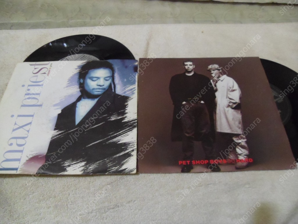 <개인소장LP> 7인치 LP, 일명 도너츠판 팝송 명반들 일괄 판매합니다. 37앨범. 판매가 25만.--6