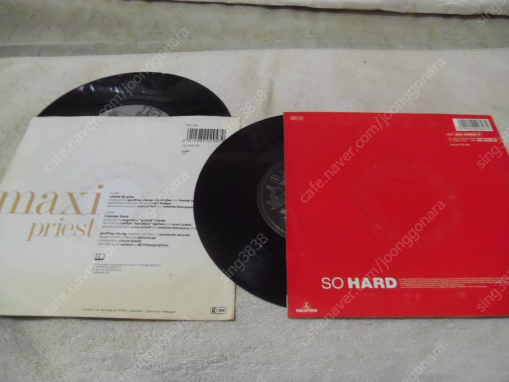 <개인소장LP> 7인치 LP, 일명 도너츠판 팝송 명반들 일괄 판매합니다. 37앨범. 판매가 25만.--7