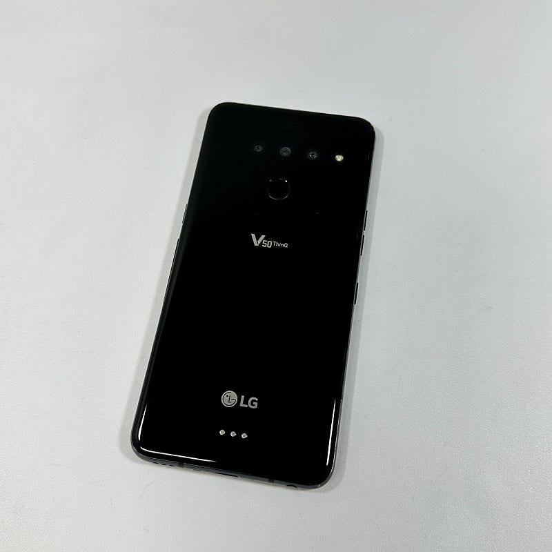 LG V50 블랙 128기가 12만 판매해요! 저렴 게임용추천 반응속도빠름