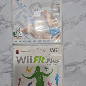 wii 스포츠,피트 플러스 CD 2장 팝니다