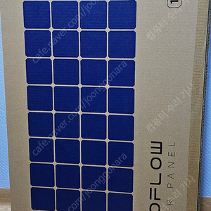 에코플로우 정품 160W 태양광 충전 패널 판매합니다