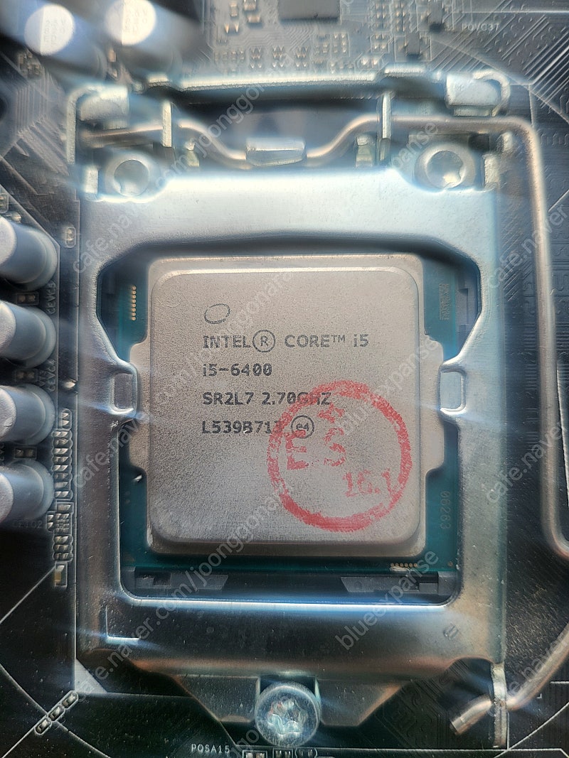 Intel Core i5-6400 + ASRock H110M 메인보드 + DDR4 4GB
